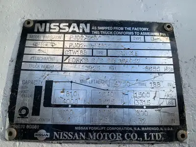 USED 2011 NISSAN PJO2A25V