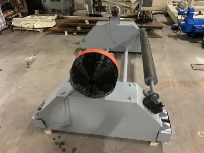 60" SHAFTED UNWIND STAND WITH EDGE GUIDE