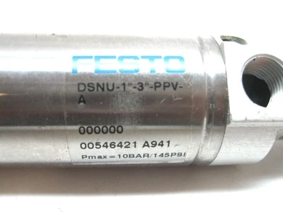 New | in-Stock FESTO DSNU-1"-3"-PPV-A Parts (Hydraulics and Pneumatics) Kentucky US | Industrial Parts R Us Inc. #358572