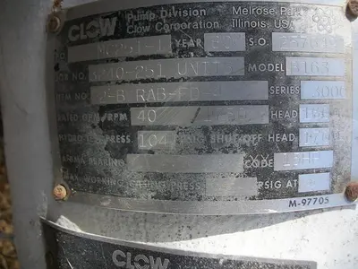 USED CLOW B-163