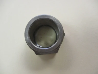 Unused 1 3/8" Steel End See-Thru