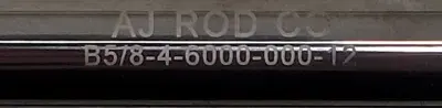 USED AJ ROD CO. B5/8-4-6000-000-12