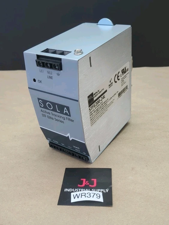 Used SOLA STFE200-24L Power Supplies Indiana US | J&J Industrial Supply #495749