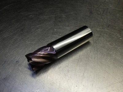 Kyocera / SGS 25mm 5 Flute Carbide Cr Endmill 25mm Shank 1mm R 47077 (LOC2939B)