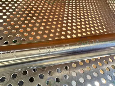 Used 39" STAINLESS STEEL MIXING SHAFT 1" DIAMETER W/ 10" IMPELLER Agitator Shaft California US | Equipment Lab #1415099