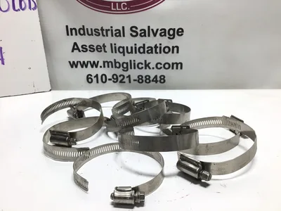 10 pieces BREEZE All stainless HI-TORQUE hose clamp