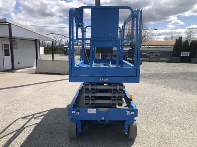 Used 2008 GENIE GS-2646 ELECTRIC SCISSOR LIFT Scissor Lifters Alberta CA | Adcock Equipment #1418066