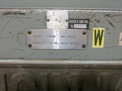 CINCINNATI 1010 Power Squaring Shears (Gauge) | GMT (10)