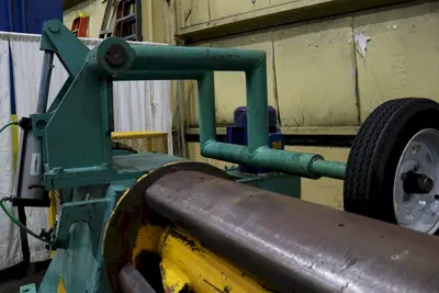 30,000 LB X 48" B & K  Motorized Uncoiler and Coil Car