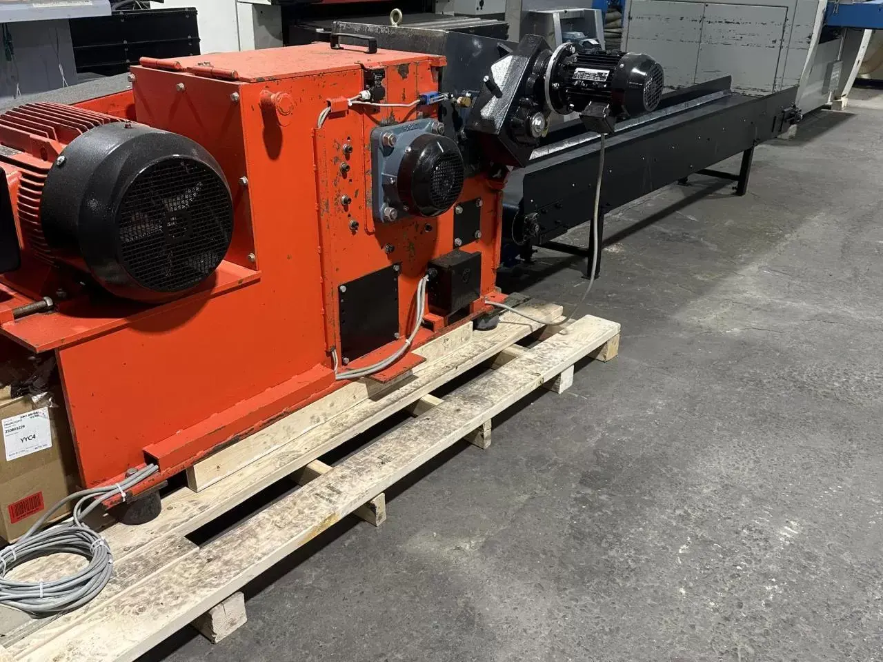Used WEIMA WLH-400 TIGER Dual Rotor or Single Rotor Shredders Ontario CA | Aldan Woodworking Machinery #1252757