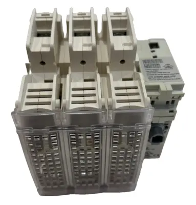 USED BUSSMANN RDF60J-3 FUSIBLE DISCONNECT FUSE SWITCH 60A 600V RDF60J3