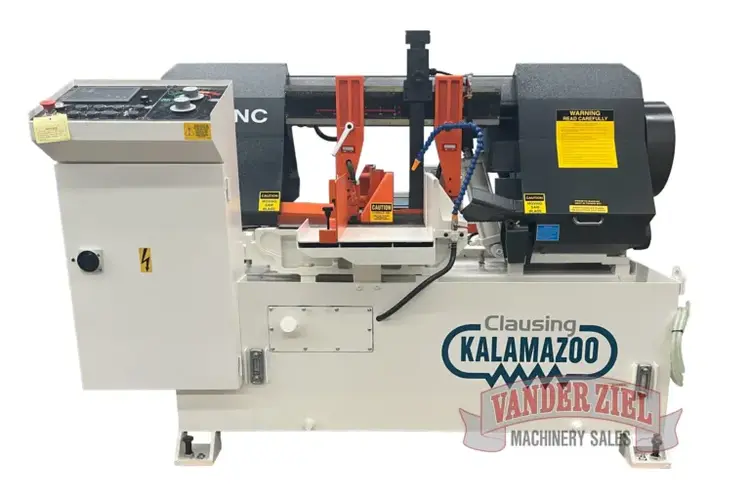 New | in-Stock CLAUSING KC12NC Horizontal Band Saws Michigan US | Vander Ziel Machinery Sales #482389