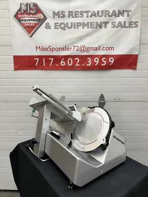 Bizerba GSPH 2017 Manual Deli Slicer Fully Refurbished & Working