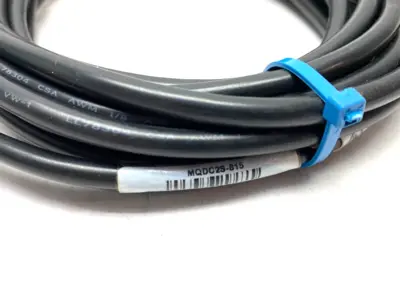 USED BANNER ENGINEERING SINGLE ENDED CORDSET M12 8-PIN STRAIGHT TO PIGTAIL