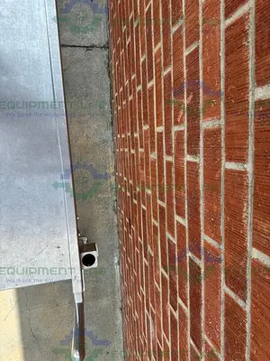 Stainless Steel  Two Sided Platform Ladder 63" x 77" x 30" on Casters