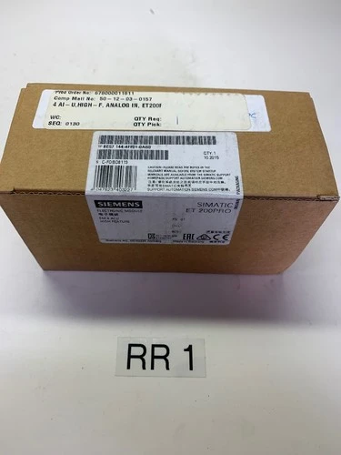 Neu Originalverpackt Siemens 6ES7 144-4FF01-0AB0 Elektronik Modul Et 200PRO