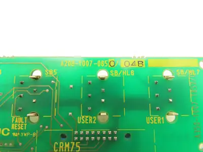 Fanuc A20B-1007-0850/04B Switch Control Board PBC Operator Panel