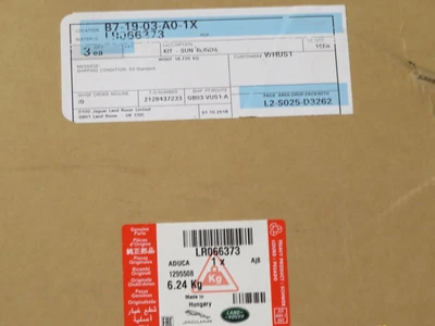 New | in-Stock LAND ROVER _UNKNOWN_ Automotive Parts | OCO Industrial #1652797