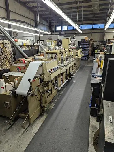 Used MARK ANDY 4120 Flexo Printing Presses | J&J Converting Machinery #440461