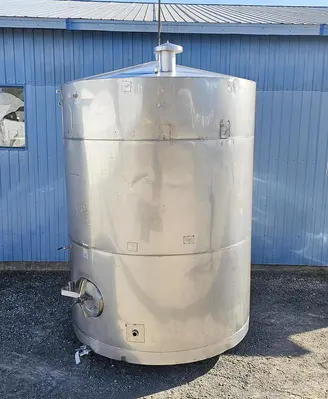 Used 3400 Gallon Tank, Stainless Steel