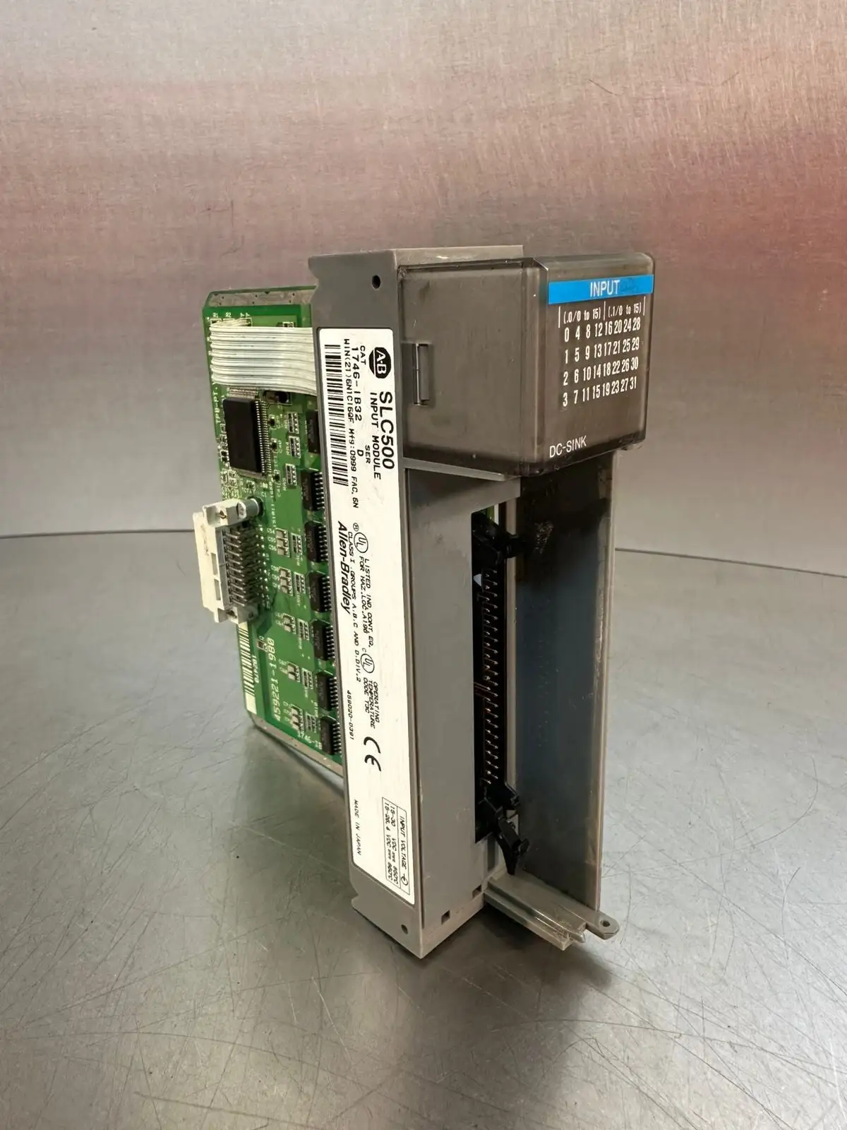Allen Bradley 1746-IB32 SER D SLC 500 Input Module 1746IB32 (3.4.5)
