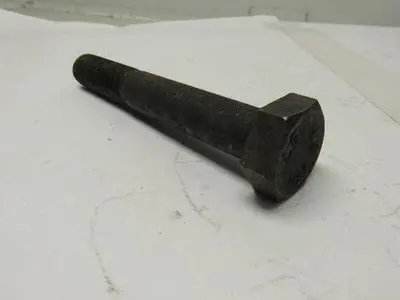1"-8 x 7" Grade B7 Black Oxide Finish Heavy Hex Cap Screw Bolt lot of 2