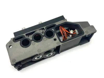 962N91, 261-209-060-0 | Ross 962N91 Solenoid Sub Base Manifold w/Rexroth 261-209-060-0 Block Plate Cover - Used