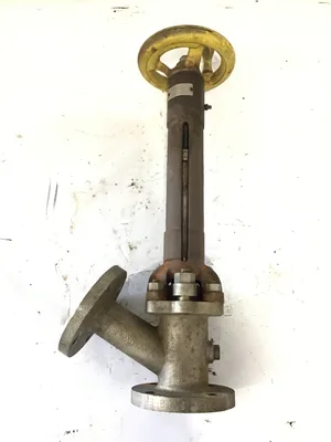 Flanged Control Valve w/ Handwheel Actuator Stainless Steel Y-Pattern 278-11006