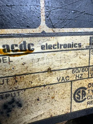ACDC ELECTRONICS RT301-119 Electrical/PLC/Automation | ESS Industrial Equipment Sales (9)