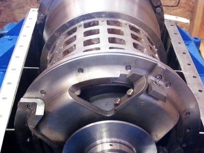 Andritz Bird 18 x 28 screen bowl decanter centrifuge, 316L SS.
