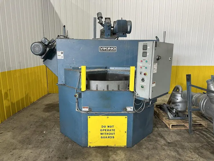Used 2017 VIKING CT4812/12PDC 48" TABLE Table Shot Blaster (Turntable) Pennsylvania US | Shot Blasting Equipment #1125170