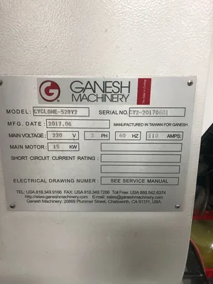 2017 GANESH CYCLONE-52BY2 CNC Lathes | Graff-Pinkert (12)
