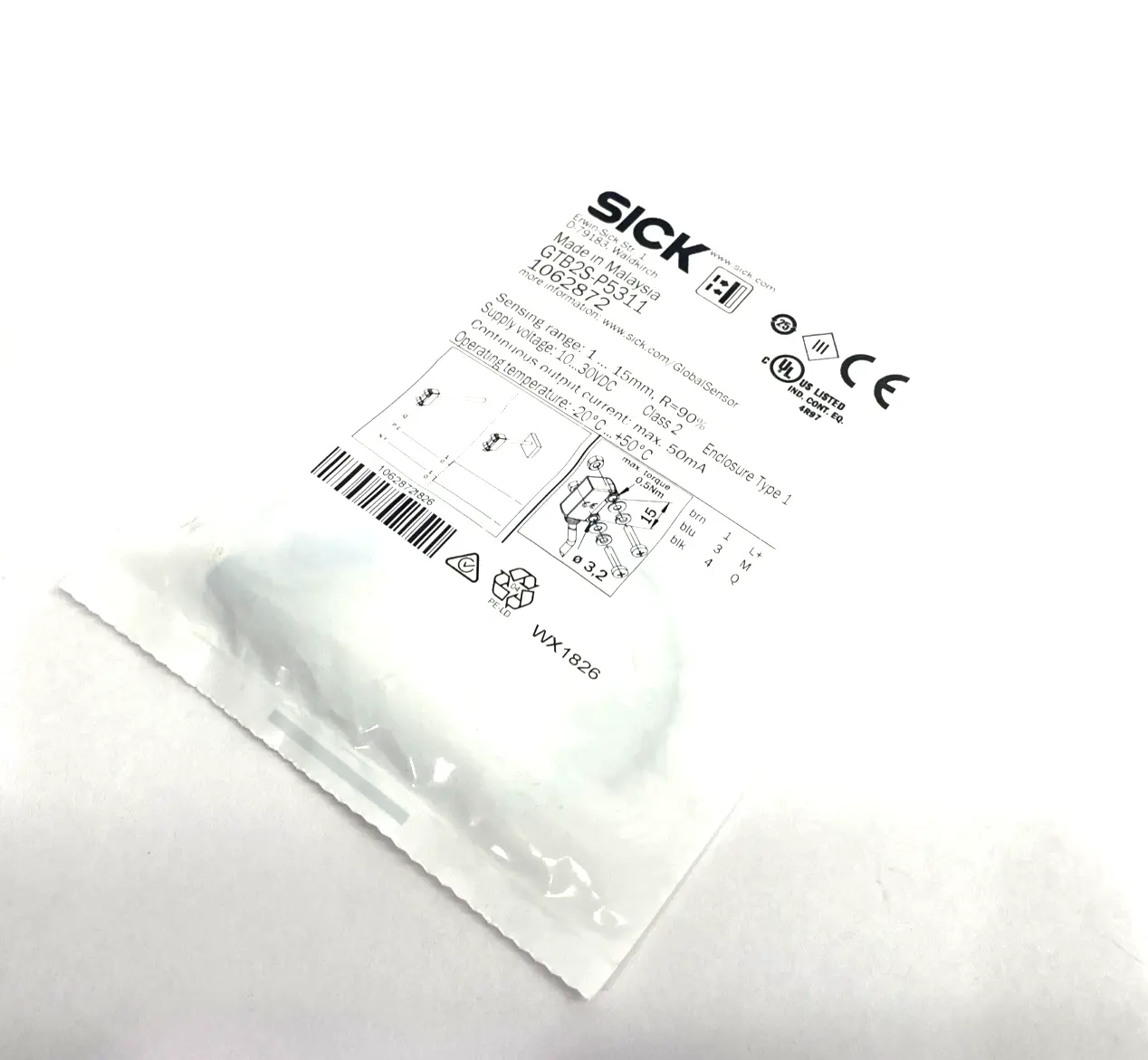 New | in-Stock SICK GTB2S-P5311 Photoelectric Sensors Michigan US | Maverick Industrial Sales #1487251