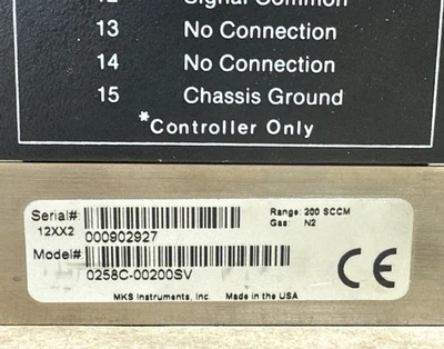 NEW MKS 0258C-00200SV