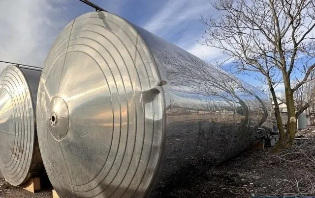 Used 2007 HERPASUR SA 29,062 Gallon Stainless Steel Tanks New Jersey US | Perry Equipment #261456