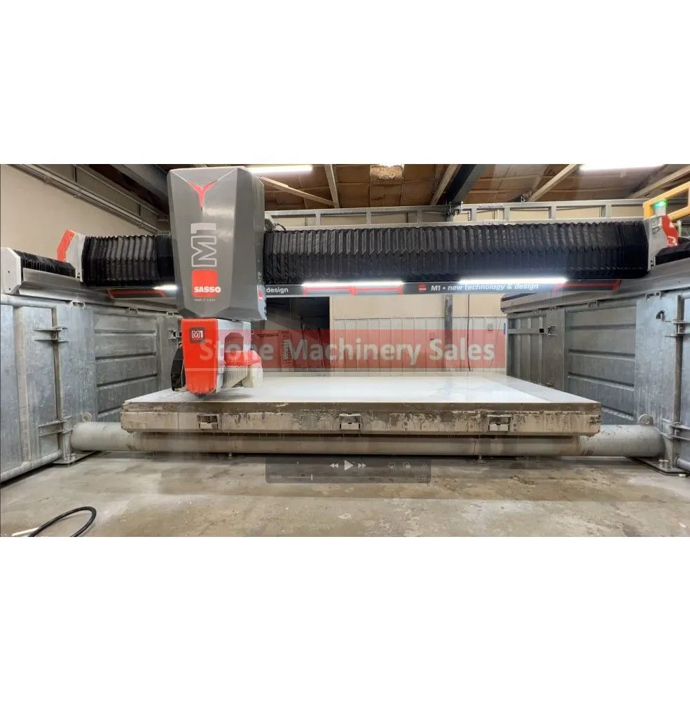 2021 Sasso M1 5 Axis CNC Bridge Saw