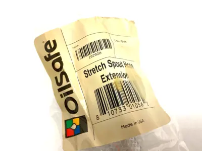NEW OILSAFE STRETCH SPOUT HOSE EXTENSION