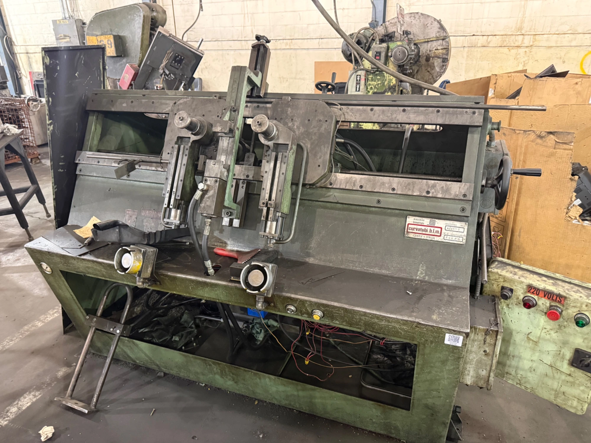 Used CURVATUBI B.L.M. A/25-2 Pipe, Tube & Bar Benders Illinois US | Aucto #1437201