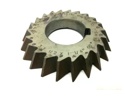 USED MORSE, NATIONAL SIDE MILLING CUTTER BLADE, TAPERED, STRAIGHT