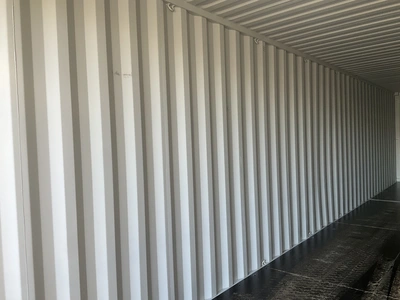 2025 High Cube 40’L x 8’W x 9’ 6”T Metal Shipping/Ground Container