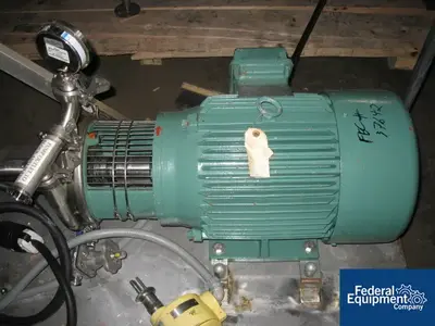 USED Tri-Clover 2.5" x 1.5" Tri-Clover Centrifugal Pump, S/S, 15 HP