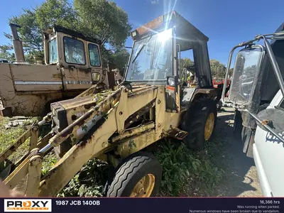 Used 1987 JCB 1400B Backhoe Loaders Ohio US | Proxy Equipment #1379559