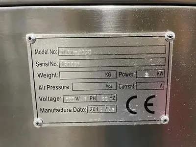 Induction Sealer with 5" wide Sealing Head
