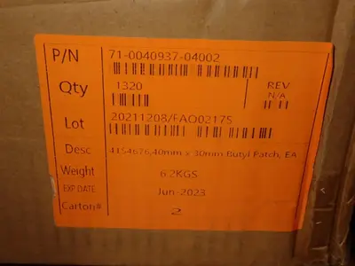 40x30mm  Butyl Patches