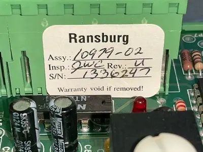 Used RANSBURG 1097902 Printed Circuit Boards (PCB) Ohio US | HGR 24 #1326086