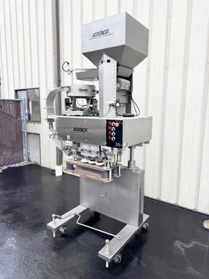 SureKap 6-Spindle Inline Screw Capper with Hopper S/N SC 13556
