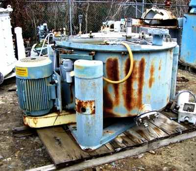 Tolhurst 48 x 20 perforate basket centrifuge, 316SS.