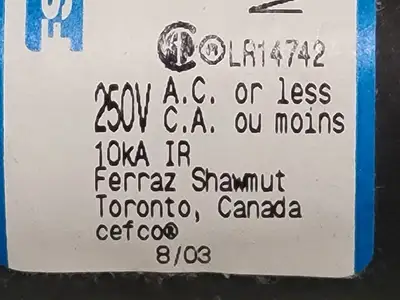 USED FERRAZ SHAWMUT NRN200