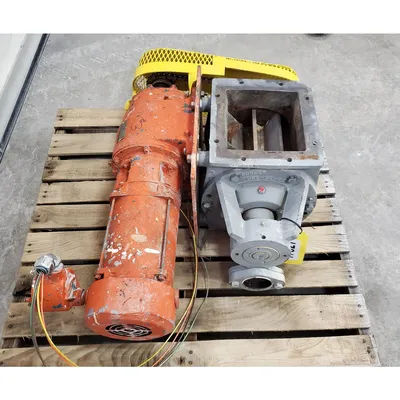 Used 8" Buhler Rotary Airlock Blow Thru Valve