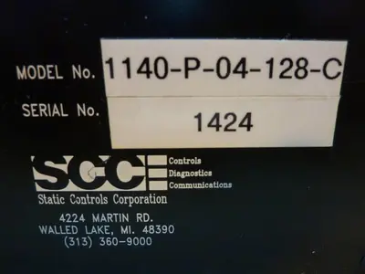 Used STATIC CONTROL SYSTEMS 1140-P-04-128-C Interface Monitors Michigan US | Ideal Machinery #1233066